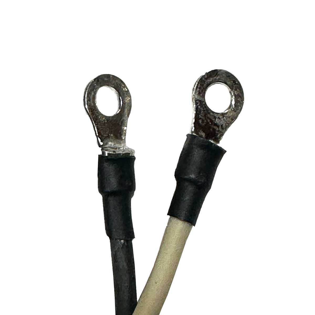 Summit Series II DC cordset for 650W/1050W chargers with Lester gray 2-blade connector.